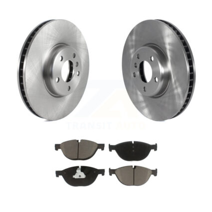 Front Brake Rotor Ceramic Pad Kit For BMW 550i xDrive 650i Gran Coupe 535i GT 740Li 740Ld K8C-103012