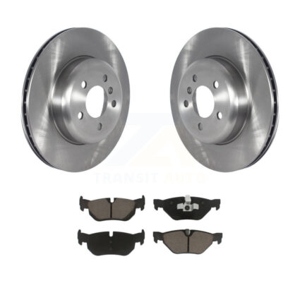 Rear Brake Rotors Ceramic Pad Kit For BMW 328i xDrive 3.0L With 345mm Diameter Rotor K8C-103013