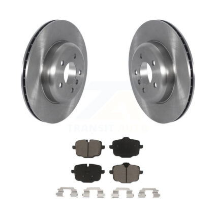Rear Brake Rotors Ceramic Pad Kit For BMW 550i xDrive 650i Gran Coupe 640i 535i Alpina B6 K8C-103022