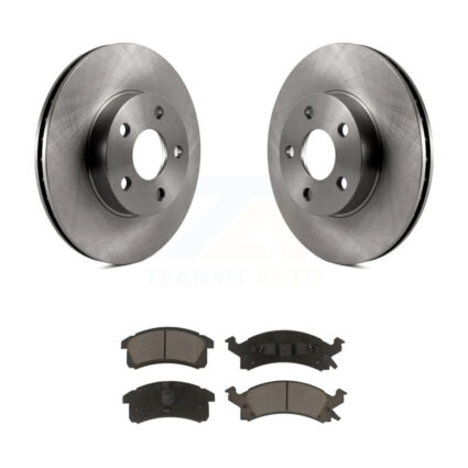 Front Brake Rotor Ceramic Pad Kit For Chevrolet Cavalier Pontiac Sunfire Grand Am Sunbird K8C-103030
