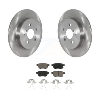 Rear Brake Rotor & Ceramic Pad Kit For 2019 Toyota Corolla 2.0L With Manual Parking K8C-103248