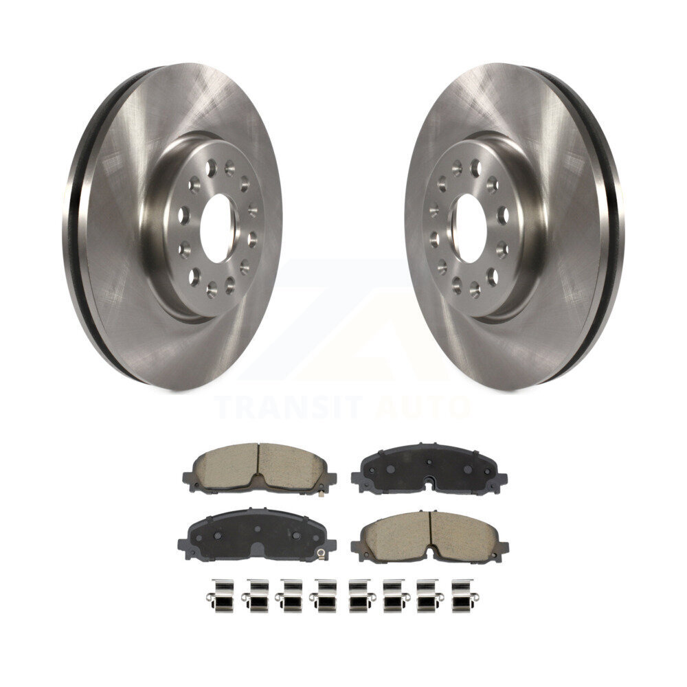Front Brake Rotors Ceramic Pad Kit For Chevrolet Traverse Blazer GMC Acadia Buick Enclave K8C-103488