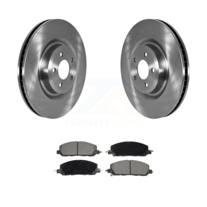 Front Brake Rotors & Ceramic Pad Kit For Ford Explorer Lincoln Aviator Police Interceptor K8C-103498