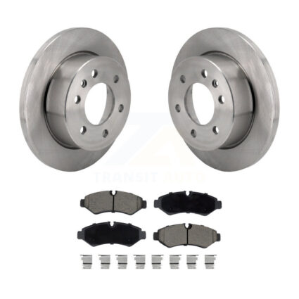 Rear Brake Rotor & Ceramic Pad Kit For Mercedes-Benz Sprinter 2500 3500 Freightliner 1500 K8C-103517