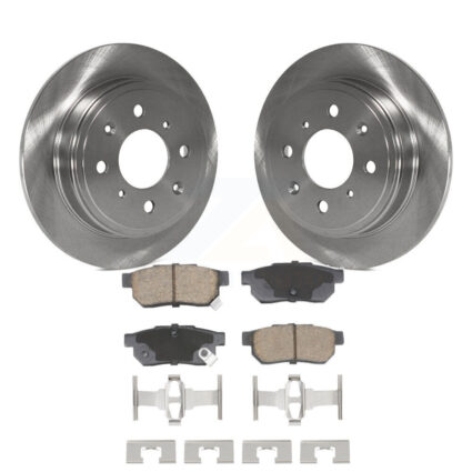 Rear Brake Rotor And Ceramic Pad Kit For Honda Civic Acura Integra del Sol Prelude CRX EL K8C-103537