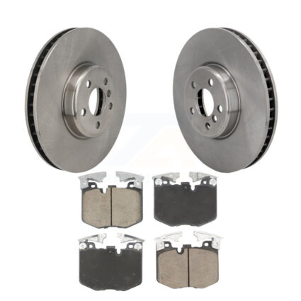 Front Brake Rotor Ceramic Pad Kit For BMW 330i xDrive 530i Toyota GR Supra 330e 430i 530e K8C-103578