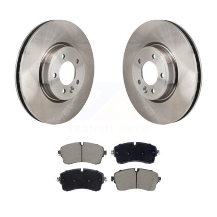 Front Disc Brake Rotors And Ceramic Pads Kit For Land Rover Discovery Range DIESEL engine K8C-103658