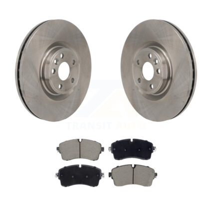 Front Disc Brake Rotors And Ceramic Pads Kit For Land Rover Range Evoque Jaguar E-Pace K8C-103669