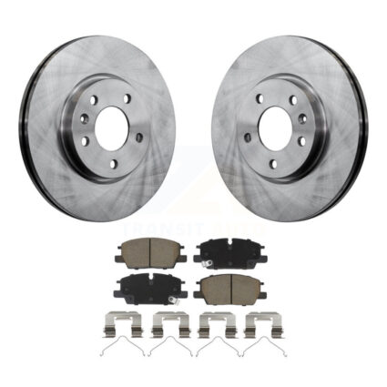 Front Brake Rotor And Ceramic Pad Kit For Chevrolet GMC Terrain Equinox Malibu Trax Buick K8C-103687