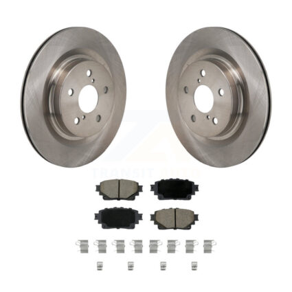 Rear Brake Rotor And Ceramic Pad Kit For Toyota Sienna Lexus RAV4 Prime NX350h bZ4X NX350 K8C-103747
