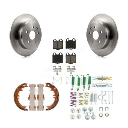 Rear Disc Rotors Ceramic Pads Parking Shoes And Hardware Kit For Lexus SC430 IS300 GS300 K8C-104301