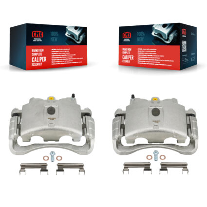 Front Brake Caliper Kit For GMC Chevrolet Sierra 2500 HD Silverado Savana Express 3500 H2 KBC-100003