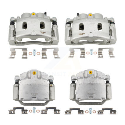 Front Rear Brake Caliper Kit For Chevrolet GMC Sierra 1500 Silverado Tahoe Yukon Cadillac KBC-100009