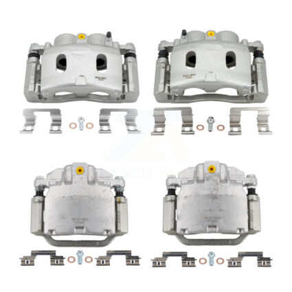 Front Rear Brake Caliper Kit For Chevrolet GMC Silverado 1500 Sierra Avalanche Cadillac KBC-100011