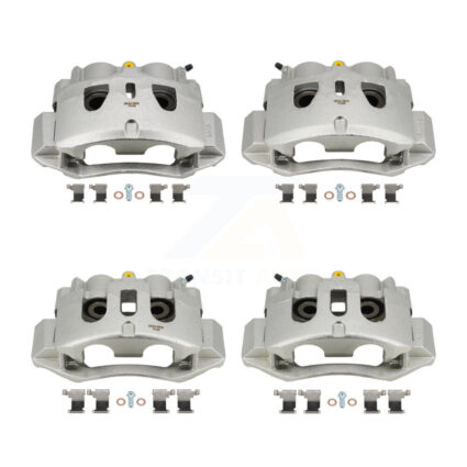 Front Rear Brake Caliper Kit For GMC Chevrolet Sierra 2500 HD Silverado 3500 Suburban KBC-100012