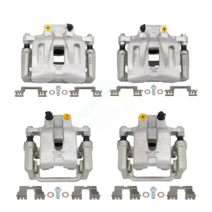 Front Rear Brake Caliper Left Right Kit For Dodge Chrysler 300 Charger Challenger Magnum KBC-100013