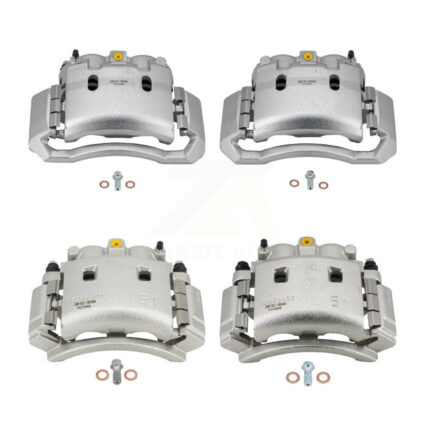 Front Rear Brake Caliper Left Right Side (Driver Passenger) Kit For Dodge Ram 3500 4000 KBC-100020