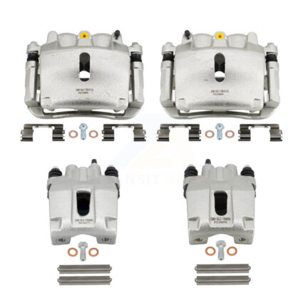 Front Rear Disc Brake Caliper Left Right Side (Driver Passenger) Kit For 2009 Ford F-150 KBC-100022