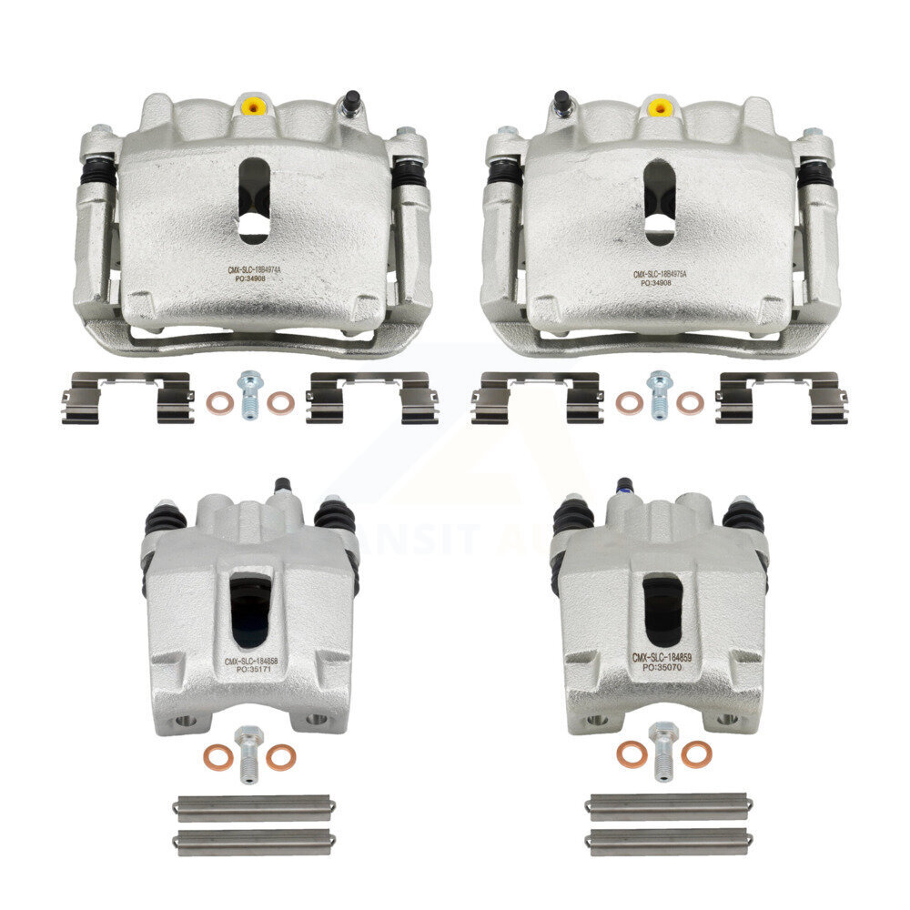 Front Rear Disc Brake Caliper Left Right Side (Driver Passenger) Kit For 2009 Ford F-150 KBC-100022