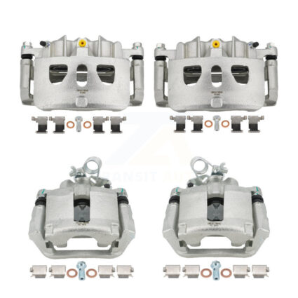Front Rear Brake Caliper Kit For Ford Explorer Flex Taurus Police Interceptor Utility MKT KBC-100023