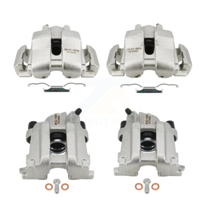 Front Rear Disc Brake Caliper Left Right Side Kit For 2011 Mercury Mariner GAS engine KBC-100025