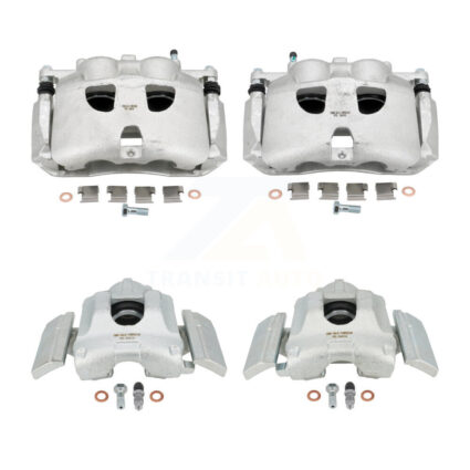 Front Rear Brake Caliper (Left Right) Kit For 2010-2017 Ford Expedition Lincoln Navigator KBC-100027