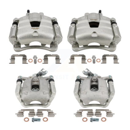 Front Rear Disc Brake Caliper Left Right Side (Driver Passenger) Kit For Chevrolet Cruze KBC-100029