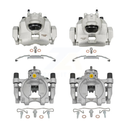 Front Rear Disc Brake Caliper Kit For Ford Fusion Lincoln MKZ Police Responder Hybrid KBC-100034