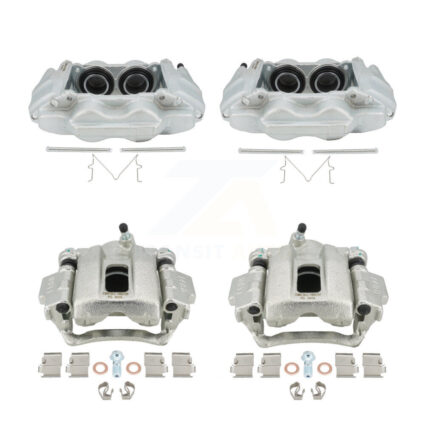 Front Rear Brake Caliper Left Right Kit For 2003-2009 Toyota 4Runner With Casting # 13WH KBC-100036