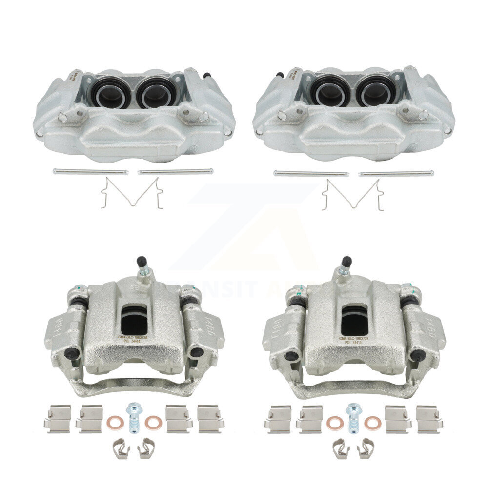 Front Rear Brake Caliper Left Right Kit For 2003-2009 Toyota 4Runner With Casting # 13WH KBC-100036