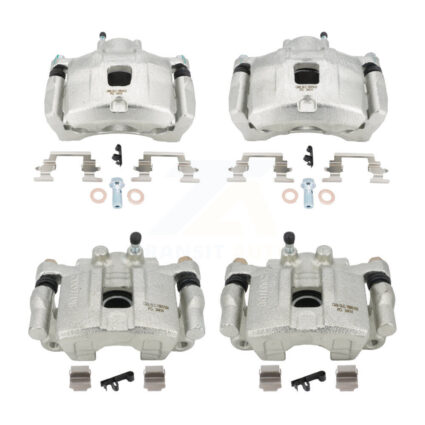 Front Rear Brake Caliper Kit For Jeep Patriot Compass Chrysler Sebring Dodge Avenger 200 KBC-100045