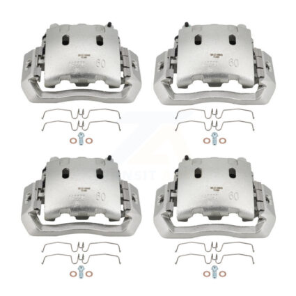 Front Rear Disc Brake Caliper Kit For Ford F-450 Super Duty F-550 International LCF CF500 KBC-100046