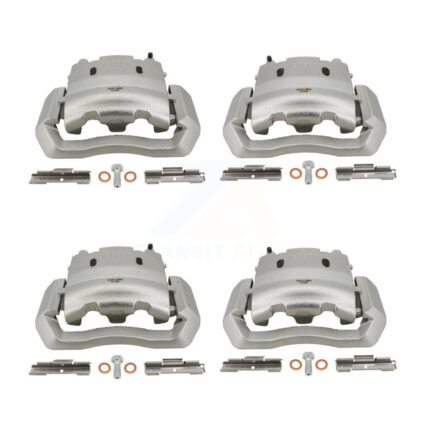 Front Rear Brake Caliper (Left Right) Kit For Ford E-550 Super Duty F-450 F-550 Econoline KBC-100049