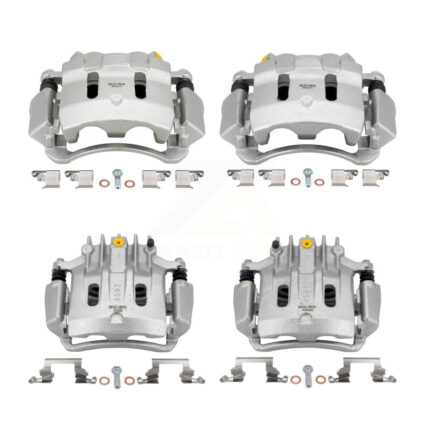 Front Rear Brake Caliper Left Right Side Kit For Ford F-350 Super Duty F-250 Excursion KBC-100050
