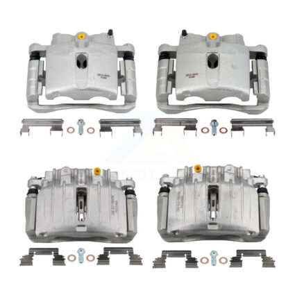 Front Rear Brake Caliper Kit For Chevrolet GMC Silverado 1500 Sierra Avalanche Yukon XL KBC-100052