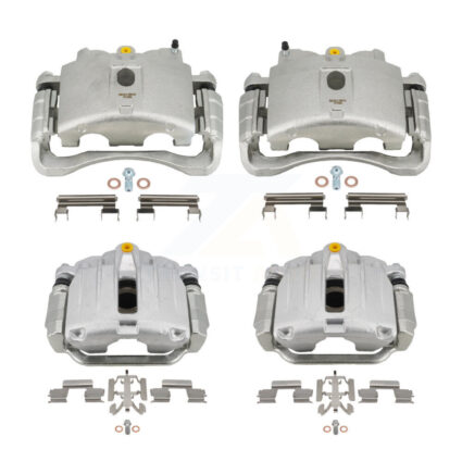 Front Rear Disc Brake Caliper Kit For 2000-2002 Cadillac DeVille With Heavy Duty Brakes KBC-100055