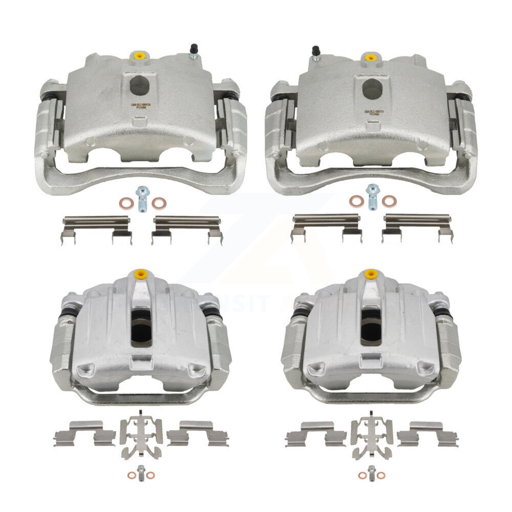 Front Rear Disc Brake Caliper Kit For 2000-2002 Cadillac DeVille With Heavy Duty Brakes KBC-100055
