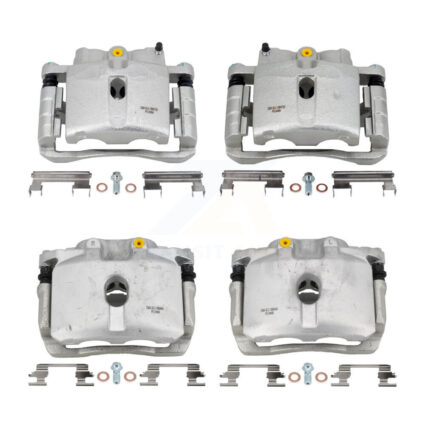 Front Rear Brake Caliper Kit For Chevrolet Avalanche 1500 GMC Yukon Express XL Cadillac KBC-100057