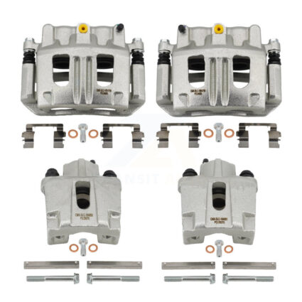 Front Rear Brake Caliper Left Right Side (Driver Passenger) Kit For 2010-2011 Ford Ranger KBC-100063
