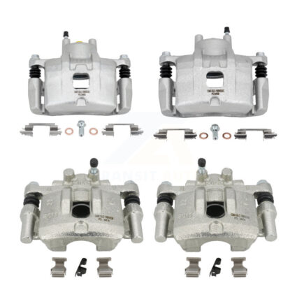 Front Rear Brake Caliper Left Right Side (Driver Passenger) Kit For Mitsubishi Lancer KBC-100072