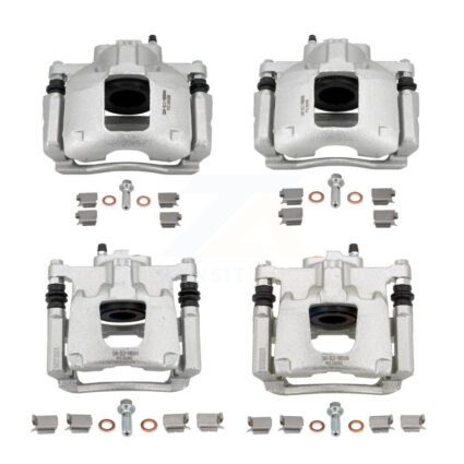 Front Rear Brake Caliper Left Right (Driver Passenger) Kit For Jeep Liberty Dodge Nitro KBC-100076