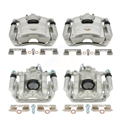 Front Rear Brake Caliper Left Right Driver Passenger Side Kit For Chevrolet Cruze Limited KBC-100088