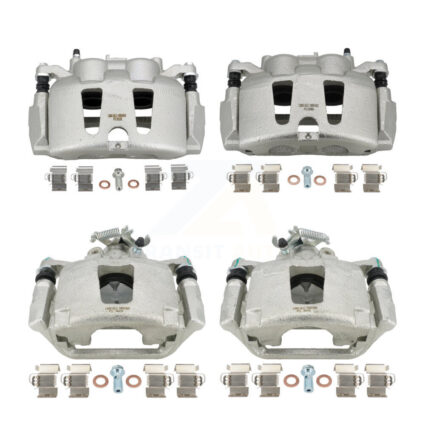 Front Rear Brake Caliper Left Right Side (Driver Passenger) Kit For Dodge Grand Caravan KBC-100092