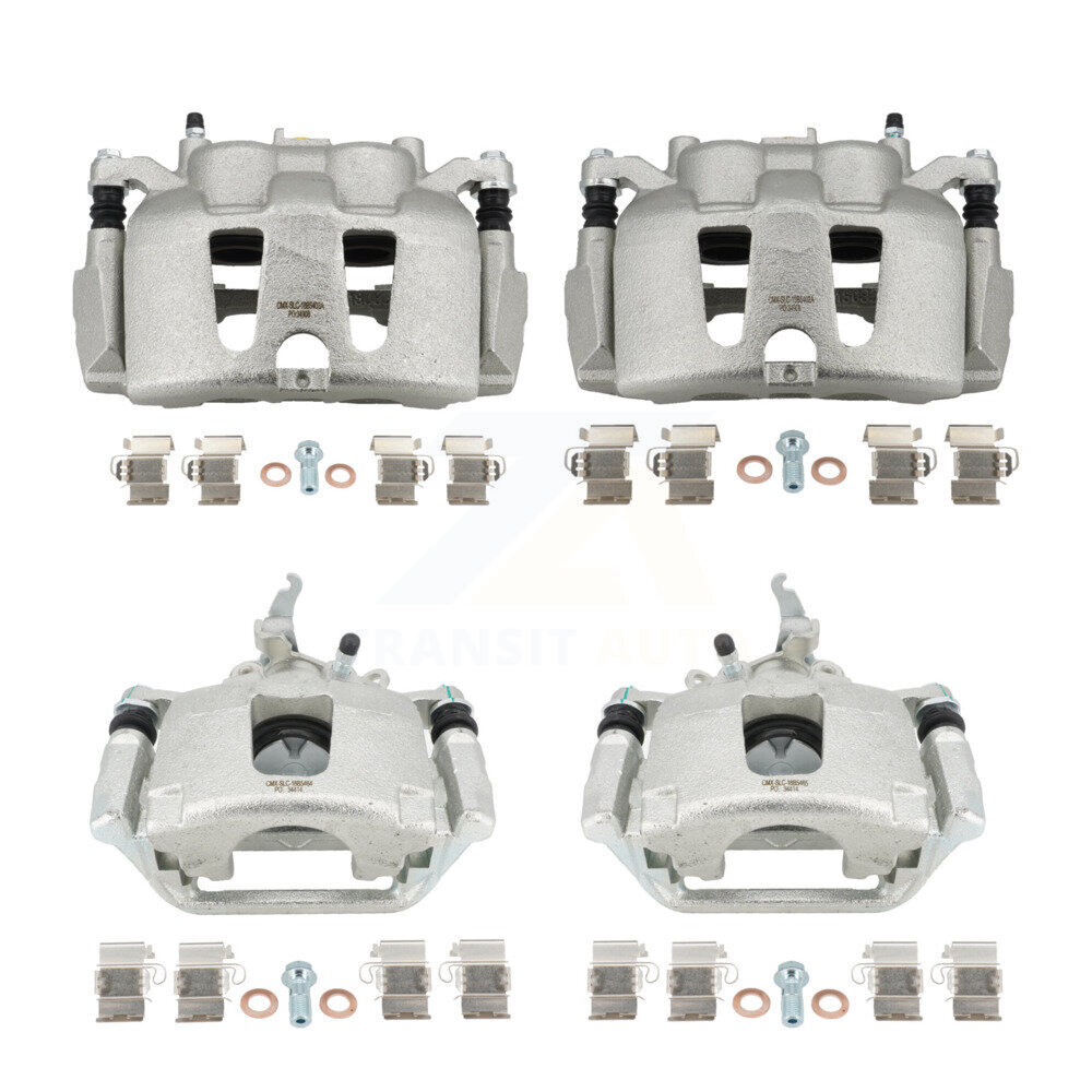 Front Rear Brake Caliper Left Right Driver Passenger Side Kit For 2014-2020 Dodge Journey KBC-100093