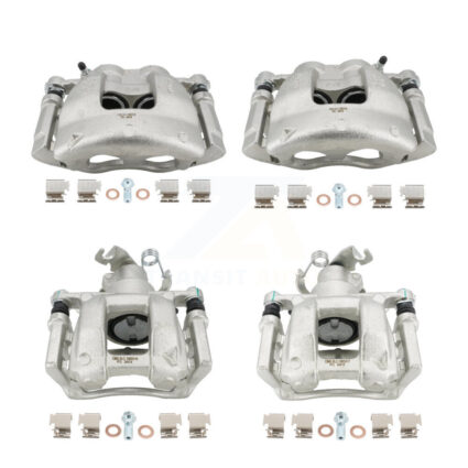 Front Rear Brake Caliper Kit For 2015-2019 Ford Transit-250 Transit-150 Transit-350 HD KBC-100096