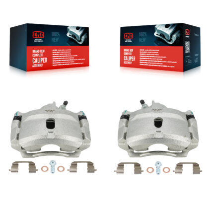 Front Disc Brake Caliper Assembly Left Right Side (Driver Passenger) Kit For Honda Civic KBC-100109