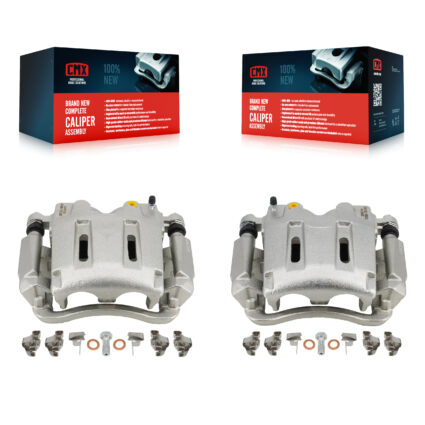 Front Disc Brake Caliper Left Right Side Kit For 2005-2012 Ford F-350 Super Duty F-250 KBC-100118