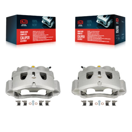 Front Disc Brake Caliper Kit For GMC Chevrolet Sierra 2500 HD Silverado 3500 Suburban KBC-100130