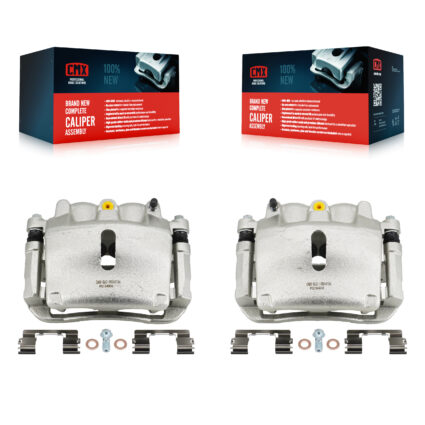 Front Disc Brake Caliper Left Right Side (Driver Passenger) Kit For 2009 Ford F-150 KBC-100133