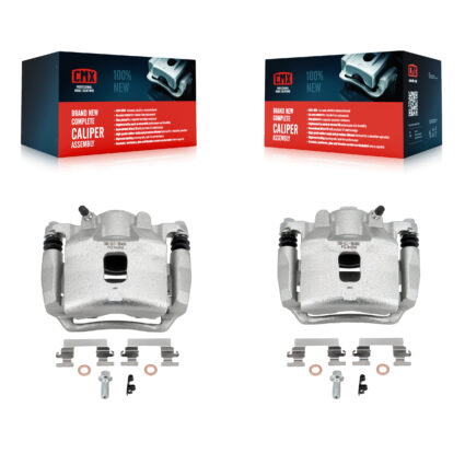 Front Brake Caliper (Left Right) Kit For Chevrolet Cobalt Pontiac G5 Saturn Ion Pursuit KBC-100160